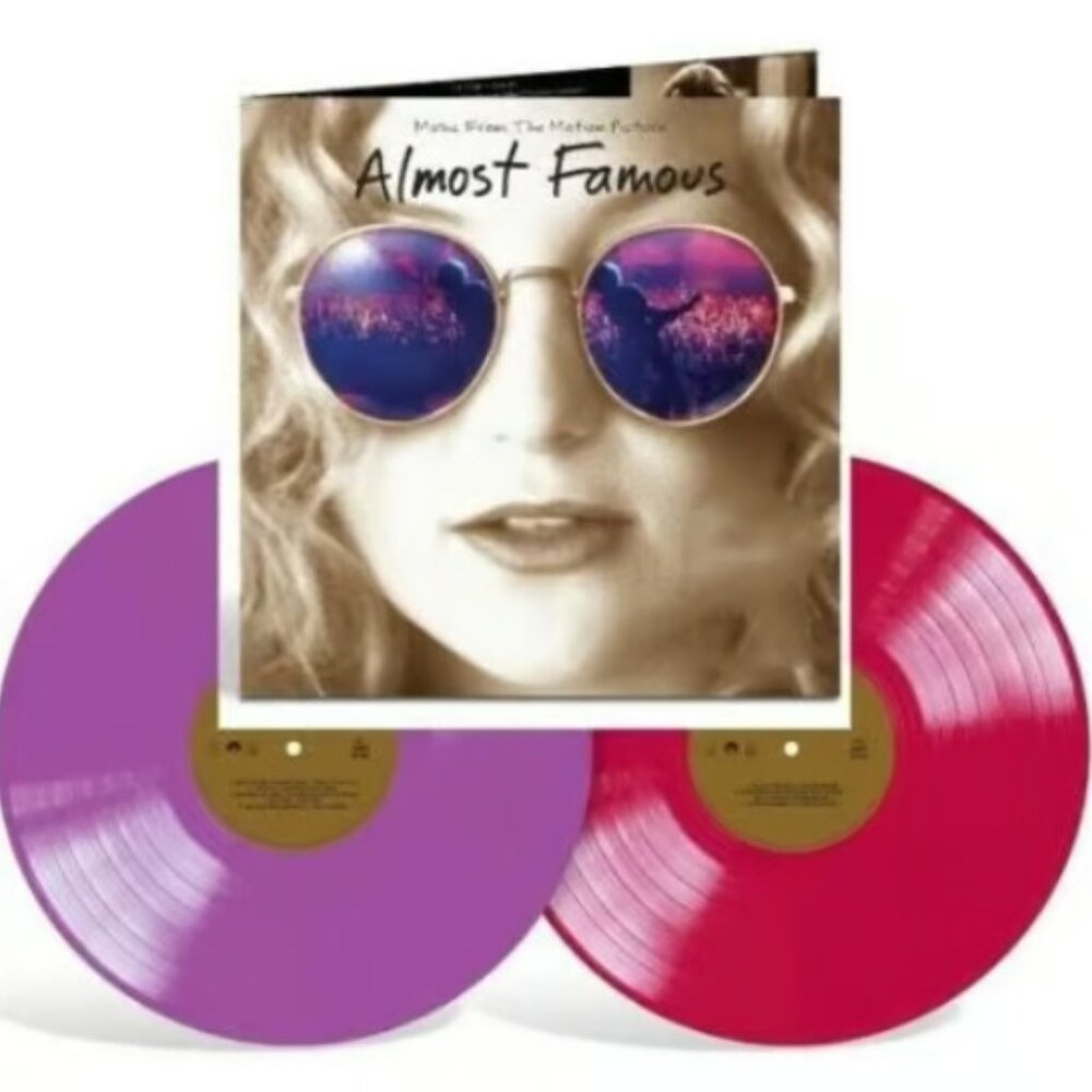 Almost Famous Soundtrack 2-LP ~ Exclusive Colored Vinyl ~ New/Sealed!